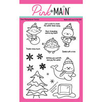 Pink and Main - Clear Photopolymer Stamps - Winter Joy