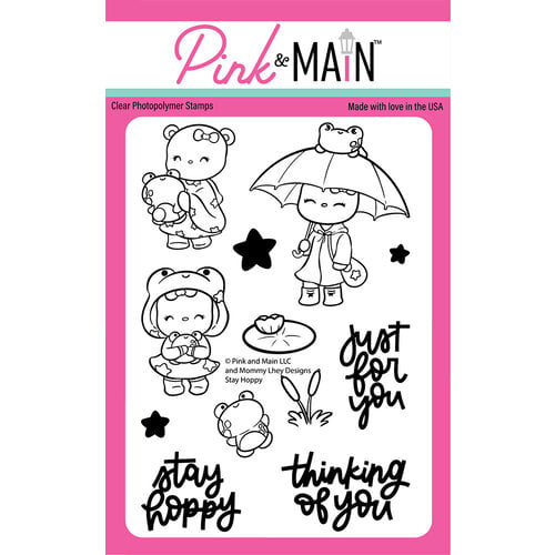 Pink and Main - Clear Photopolymer Stamps - Stay Hoppy