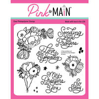 Pink and Main - Clear Photopolymer Stamps - So Sorry