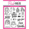Pink and Main - Clear Photopolymer Stamps - Reset