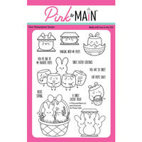 Pink And Main - Clear Photopolymer Stamps - For Peeps Sake