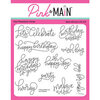Pink and Main - Clear Photopolymer Stamps - Let's Celebrate