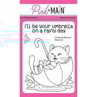Pink and Main - Clear Photopolymer Stamps - March Cat