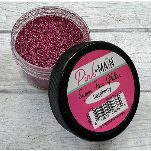 Pink and Main - Super Fine Glitter - Raspberry
