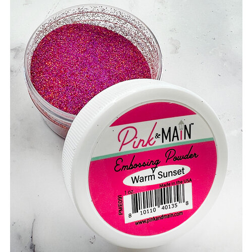Pink and Main - Embossing Powder - Warm Sunset
