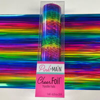 Pink and Main - Cheerfoil Collection - Cheerfoil - Streaks Rainbow