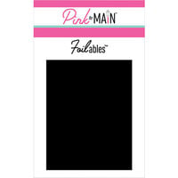 Pink and Main - Cheerfoil Collection - Foilable Panels - Black Toner 4 x 5.25