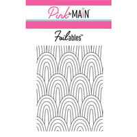Pink and Main - Cheerfoil Collection - Foilable Panels - Tall Rainbow
