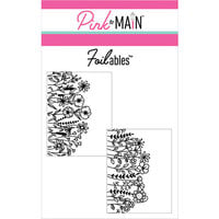Pink and Main - Cheerfoil Collection - Foilable Panels - Wildflowers
