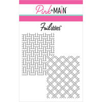 Pink and Main - Cheerfoil Collection - Foilable Panels - Woven