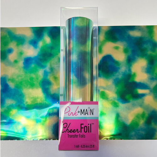 Pink and Main - Cheerfoil Collection - Cheerfoil - Watercolor Green