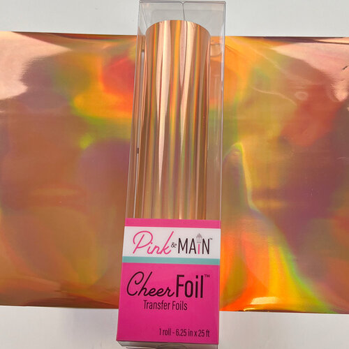 Pink and Main - Cheerfoil Collection - Cheerfoil - Fairy Wings Peach