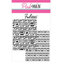 Pink and Main - Cheerfoil Collection - Foilable Panels - Mugs 4 x 5.25