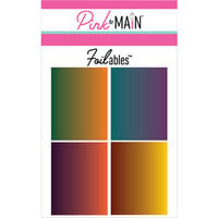 Pink and Main - Cheerfoil Collection - Foilable Panels - Fall Ombre