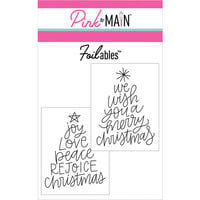 Pink and Main - Cheerfoil Collection - Foilable Panels - Tree Sayings