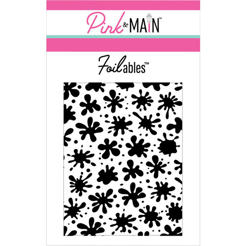 Pink and Main - Cheerfoil Collection - Foilable Panels - Ink Blots