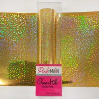 Pink and Main - Cheerfoil Collection - Cheerfoil - Circles Gold