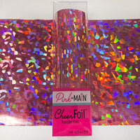 Pink and Main - Cheerfoil Collection - Cheerfoil - Shattered Pink