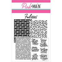 Pink and Main - Cheerfoil Collection - Foilable Panels - Get Well