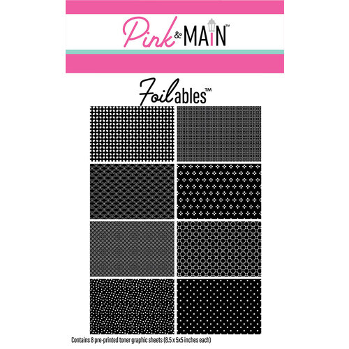 Pink and Main - Foilable Panels - Bold Background