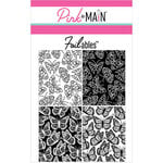 Pink and Main - Cheerfoil Collection - Foilable Sheets - Pretty Wings