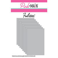 Pink and Main - Foilable Toner Sheets - Silver