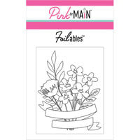 Pink and Main - Cheerfoil Collection - Foilable Panels - Simple Bouquet