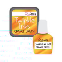 Pink and Main - Twinkle Collection - Ink Pad and Ink Refill - Orange Crush