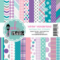 Pink and Main - 6 x 6 Paper Pad - Winter Wonderland