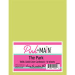 Pink and Main - 8.5 x 11 Solid Color Cardstock - 10 Pack - The Park