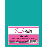 Pink and Main - 8.5 x 11 Solid Color Cardstock - 10 Pack - Lakeside