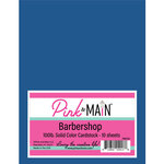 Pink and Main - 8.5 x 11 Solid Color Cardstock - 10 Pack - Barbershop