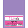 Pink and Main - 8.5 x 11 Solid Color Cardstock - 10 Pack - Night Sky