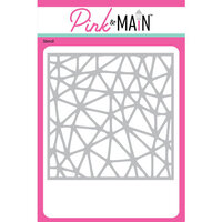 Pink and Main - Stencils - Cracked