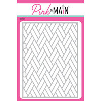 Pink and Main - Stencils - Woven