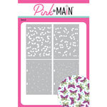 Pink And Main - Stencils - Butterfly Background