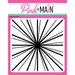 Pink and Main - Embossing Folder - Sun Ray