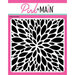 Pink and Main - 6 x 6 Embossing Folder - Petals