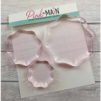 Pink and Main - Acrylic Stamping Block - 3 Pack