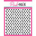 Pink and Main - Embossing Folder - Many Hearts