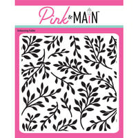 Pink and Main - 6 x 6 Embossing Folder - Branches