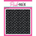 Pink And Main - Embossing Folder - Bricks