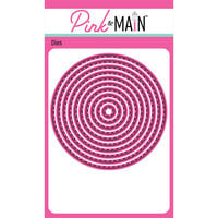 Pink and Main - Dies - Stitched Circle