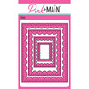 Pink and Main - Dies - Reverse Scallop Rectangle