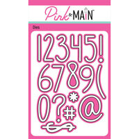 Pink and Main - Dies - Thin Numbers