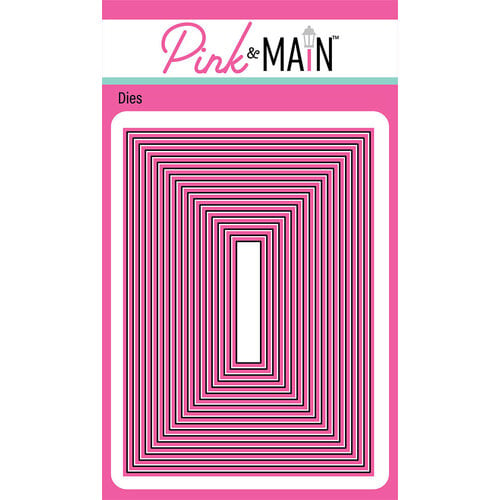 Pink and Main - Dies - A7 Layered Rectangles