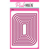 Pink and Main - Dies - Mod Stitched Rectangle