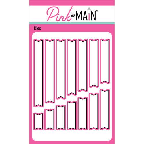 Pink and Main - Dies - Large Sentiment Strip