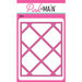Pink and Main - Dies - Plaid Cover Die - Panel A