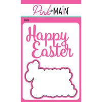 Pink and Main - Dies - Happy Easter Word